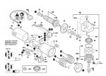 Bosch 0 601 375 0GH GWS 660 Angle Grinder 230 V / GB Spare Parts GWS660